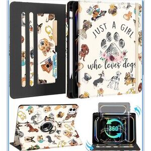 Kidcube iPad Pro 11 Inch Case M4 2024 5th Generation Just A Girl Who Loves Dogs